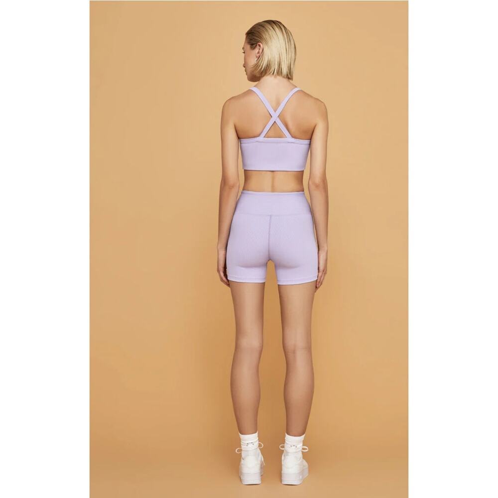 (XS) NWT $75 Carbon39 Year of Ours Volley Short Lavender - Picture 3 of 5